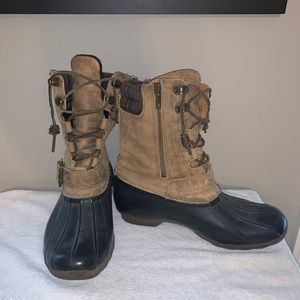 Sperry tall duck boot size 7.5